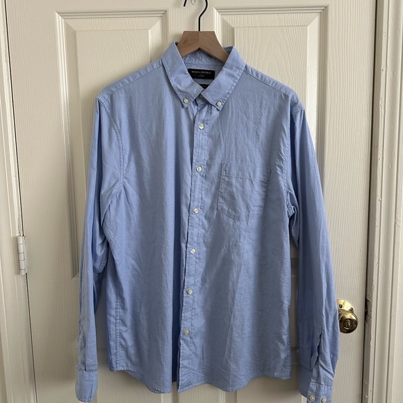 Banana Republic Oxford - Blue - L - Picture 1 of 3